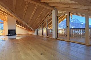 Wohnung mieten in Annastraße, 82467 Garmisch-Partenkirchen, Luxuriöse Neubau - Dachgeschosswohnung im Alpenchic mit Panoramablick