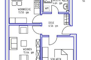 Wohnung mieten in Schlettstadter Straße 41, 68229 Friedrichsfeld, 2-Zimmer-Wohnung in Mannheim-Friedrichsfeld