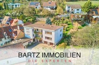 Haus kaufen in 67435 Gimmeldingen, Zweifamilienhaus mit 12 lichtdurchfluteten Räumen & beeindruckendem Garten