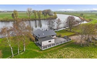 Haus kaufen in 25794 Pahlen, Architektonisches Highlight mit privatem Wasserzugang