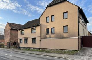 Haus kaufen in 39393 Völpke, Viel Platz: Interessantes Zweifamilienhaus mit großem Garten in Badeleben