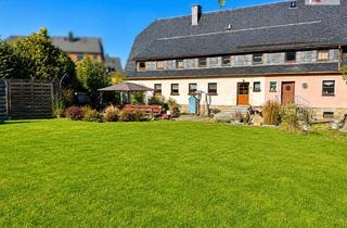 Einfamilienhaus kaufen in 09474 Crottendorf, Einfamilienhaus mit Ausbaureserve & großem Grundstück in Crottendorf | 2 WE möglich | Nebengebäude