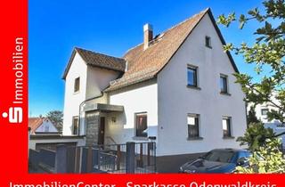 Einfamilienhaus kaufen in 64747 Breuberg, Bezahlbar + gut aufgeteilt, ideal für die kleine Familie. Einfamilienhaus mit Garage und kl. Garten