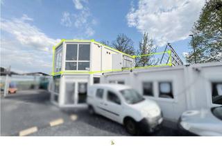 Büro zu mieten in Zwischen Den Bächen 15, 64625 Bensheim, Modernes Container-Büro mit Dachterrasse & zusätzlichem Lagercontainer