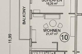 Wohnung mieten in 68623 Lampertheim, Helle 2,5-Zimmer Wohnung mit Balkon in Lampertheim