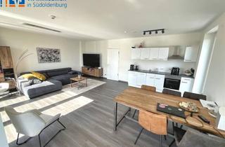 Wohnung mieten in 49681 Garrel, Topmoderne Oberwohnung im Zentrum von Garrel! Neubau - KFW55 mit Fahrstuhl!