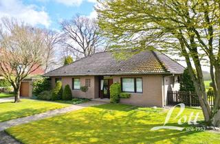 Haus kaufen in 26655 Westerstede, ++ Naturnaher Bungalow mit Garage und herrlichem Weitblick ins Grüne in Westerstede ++