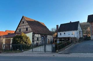 Einfamilienhaus kaufen in 97993 Creglingen, Creglingen - Kleines Bauernaus mit Scheune und Großen Garten und noch Ideen