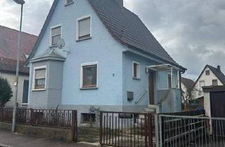 Einfamilienhaus kaufen in 89129 Langenau, Langenau - Haus mit genehmigtem Ausbau