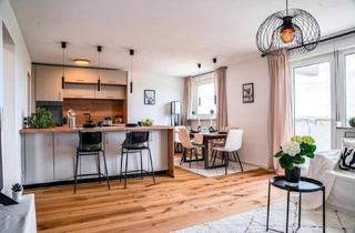 Wohnung kaufen in Goethering 54, 90547 Stein, Stein - *RESERVIERT* Provisionsfrei: 3-Zi-Whg mit Panoramablick & Schwimmbad, frisch renoviert, sofort frei