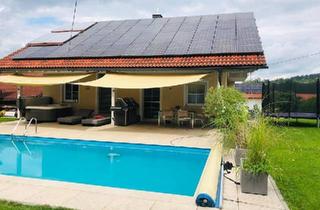 Einfamilienhaus kaufen in 94116 Hutthurm, Hutthurm - Gepflegtes Einfamilienhaus mit ELW Pool Klima Gartenhaus PV Garag