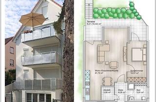 Wohnung kaufen in 68163 Lindenhof, 2-ZKB MIT GROSSER GARTENTERRASSE