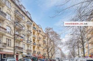 Wohnung kaufen in 10245 Friedrichshain (Friedrichshain), IMMOBERLIN.DE - Liebenswerte Altbauwohnung mit ruhigem Balkon nahe dem Boxhagener Platz