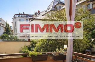 Wohnung kaufen in 70435 Zuffenhausen, Charmante 4-Zimmer-Altbauwohnung im Jugendstil – Stuttgart-Zuffenhausen