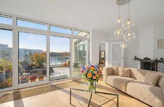 Penthouse kaufen in 10245 Friedrichshain, 6.242,- pro QM- EXKLUSIVES SEE-TERRASSEN-PENTHOUSE AM WASSER - mit großer Terrasse & Wintergarten