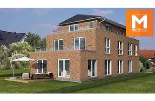 Wohnung kaufen in 24111 Russee, Neubau Erdgeschosswohnung barrierefrei im 3-Parteienhaus in Kiel-Russee mit großzügigem Garten