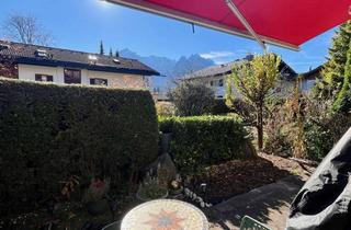 Wohnung mieten in Maximilianstraße 26a, 82467 Garmisch-Partenkirchen, Zwischenmiete 3 Monate: traumhafte möblierte Whg. mit Terrasse & Alpenblick (JUN-SEP)