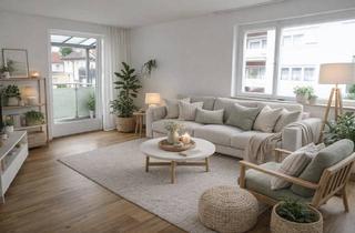 Wohnung mieten in 84478 Waldkraiburg, Charmante 3-Zimmer-Wohnung mit Balkon und Garage in gepflegter kleiner Wohnanlage