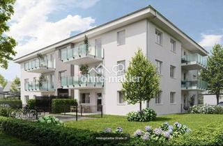 Wohnung mieten in Amlingstadter Str. 21, 96114 Hirschaid, 3 Zimmer Neubau Erstbezug, Bahnhofsnähe, Aufzug, Wärmepumpe, PV Anlage, Lüftung, Balkon