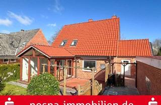 Haus kaufen in 25917 Leck, Ein Ort zum Ankommen, Verändern und Bleiben - Solides Siedlungshaus mit gewachsenem Garten