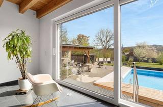 Haus kaufen in 35614 Aßlar, WUNSCHLOS GLÜCKLICH Exklusives Traumhaus mit Sauna, Pool & großem Garten in Aßlar!