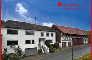 Haus kaufen in 74238 Krautheim, Haus mit Scheune und integrierter Doppelgarage - perfekt für Handwerk, Fahrzeuge & viel Platz