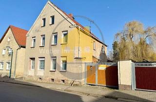 Einfamilienhaus kaufen in Planstraße, 06458 Hedersleben, Ausbaufähiges Einfamilienhaus - Viel Platz und Potenzial in ruhiger Wohnlage