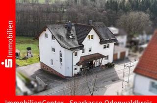 Haus kaufen in 64754 Hesseneck, Ein Traum für große Familien - 7 ZKB Wohnung + 2 Apartments - Ausblick und Gartenparadies inkl.!