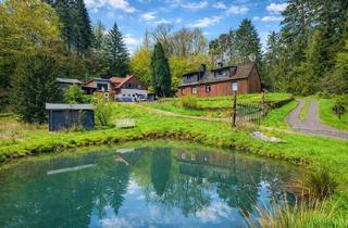 Haus kaufen in 35789 Weilmünster, Leben, wo andere abschalten – Zwei Häuser im Naturparadies Taunus mit eigener Quelle!