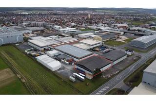 Gewerbeimmobilie mieten in Boschstraße 1-3, 63843 Niedernberg, EBENERDIGE HALLE (1.200 m²) + FREIFLÄCHE (ca. 1.000 m²) PREISGÜNSTIG & PROVISIONSFREI ZU VERMIETEN