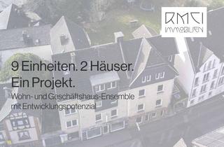 Anlageobjekt in 57537 Wissen, Sanierungsobjekt mit Entwicklungspotenzial: 2 Häuser | 9 Einheiten | Wissen (Sieg)