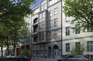 Wohnung kaufen in Stresemannstraße 32, 10963 Kreuzberg, Erstbezug im neuen Dachgeschoss: 2-Zimmer-Wohnung mit Dachterrasse, Aufzug und Fischgrätparkett