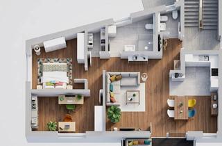 Wohnung mieten in 78315 Radolfzell, Nachhaltig wohnen im Herzen der Stadt – komfortabel (Smart-Home) & effizient (Solar, Wärmepumpe)