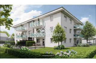 Wohnung mieten in 96114 Hirschaid, 3 Zimmer Neubau Erstbezug, Bahnhofsnähe, Aufzug, Wärmepumpe, PV Anlage, Lüftung, Balkon