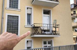 Immobilie mieten in Rotkreuzstr 16b, 97080 Würzburg, 2 Zimmer, voll möbliert, Pleich, nähe Bahnhof, Balkon