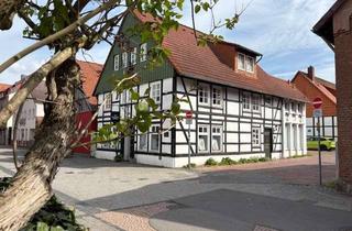 Gewerbeimmobilie mieten in Windmühlenstraße, 31535 Neustadt, Attraktive Gewerbeeinheit im denkmalgeschützten Fachwerkhaus – zentrale Lage in Neustadt a. Rbge.