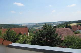 Wohnung kaufen in 97980 Bad Mergentheim, Gemütliche Dachwohnung mit traumhafter Aussicht über das Taubertal