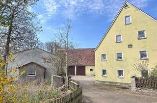 Bauernhaus kaufen in 91746 Weidenbach, Weidenbach - Dreiseithof mit ehemaligem Mühlenbetrieb im Grünen bei Weidenbach