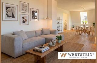 Wohnung kaufen in 01728 Bannewitz, Bannewitz - Exklusive Dachgeschosswohnung, 3 Zimmer, 2 Bäder, Echtholzparkett, PKW-Stellplatz und Garten