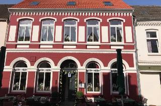 Haus kaufen in 25840 Friedrichstadt, Friedrichstadt - Exquisites Cafè und Restaurant in Friedrichstadt mit 2 Wohnungen