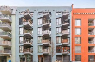 Wohnung kaufen in 10245 Berlin, Berlin Friedrichshain - Start Up - Neubauwohnung im Revaler Eck mit Balkon, Dachterrasse und Stadtkultur im Simon-Dach-Kiez
