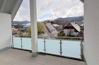 Wohnung kaufen in 79299 Wittnau, Dachgeschosswohnung mit 4 - Zimmern und Loggia – Hohe Decken mit wunderschöner Aussicht