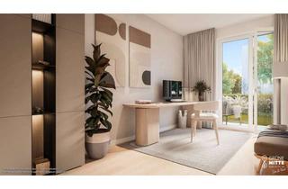 Wohnung kaufen in Schmetterlingsstraße, 85551 Kirchheim, 3-Zi.-Whg. mit Tageslichtbad, sep. Gäste-WC und Balkon zum grünen Innenhof