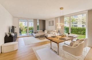 Wohnung kaufen in 63067 Kaiserlei, Exklusive Terrassenwohnung in Offenbach – 3 Zimmer, Gartenanteil & Tiefgarage