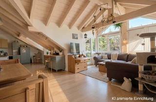 Wohnung kaufen in 82377 Penzberg, Stilvolle Dachterrassenwohnung - Charmante Wohnung mit besonderer Atmosphäre