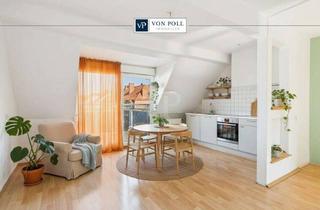 Wohnung kaufen in 63739 Österreicher Kolonie, Lichtdurchflutete Maisonette mit Altbaucharme