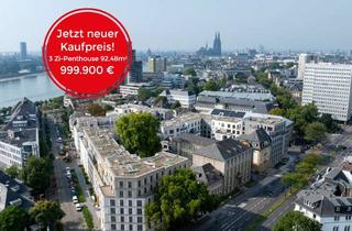 Penthouse kaufen in Riehler Straße 88, 50668 Altstadt-Nord, Viva Agrippina: Stilvolles Penthouse mit Dachterrasse, 3-Zimmer, 92,48 m²