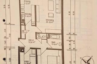 Wohnung mieten in 68723 Schwetzingen, Helle 3-Zimmer Wohnung mit Balkon in Schwetzingen