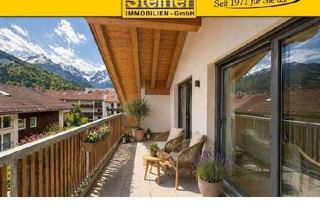 Wohnung mieten in 82467 Garmisch-Partenkirchen, 2-Zimmer-Dachgeschoss-Wohnung ca. 70 m², EBK, Balkon, Lift, Keller, TG a. W.