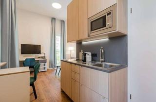 Wohnung mieten in Lehrter Straße 24B, 10557 Tiergarten, All-inklusive Miete! Studio mit privater Terrasse nahe Hauptbahnhof in der Europa City Berlin